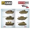 AMMO of Mig Jimenez 2414300001 How to paint WWII German Tanks - Solution Book